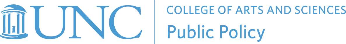 UNC Public Policy Logo Blue